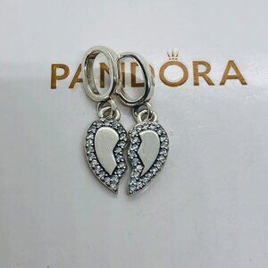 ✨🔥Pandora Friends Splitable Heart Dangle Charm